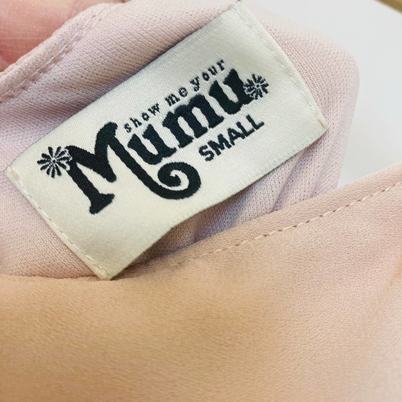 Show Me Your Mumu Caitlin Ruffle Maxi Dress Small - Picture 10 of 12